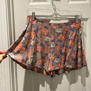 Floral print short